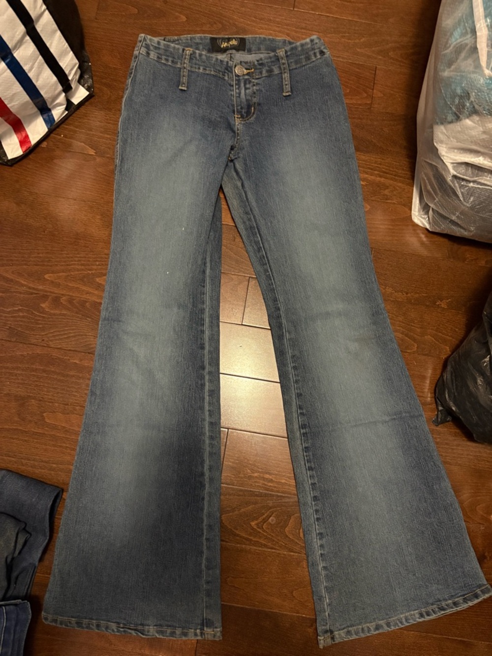 90s Vintage Angels flare jeans